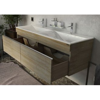 Мебель для ванной Velvex Loft Pulsus 140 см дуб сонома