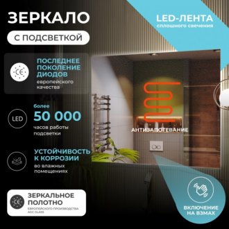 Зеркало Vigo Quadro Comfort 120