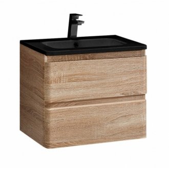 Мебель для ванной Vincea Alba 60 светлый дуб Black