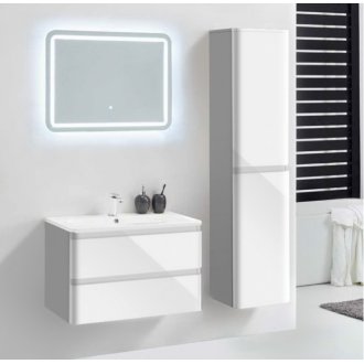 Мебель для ванной Vincea Alba 80 белая эмаль