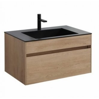 Мебель для ванной Vincea Chiara 80 цвет натуральный дуб Grey