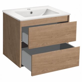 Мебель для ванной Vincea Gio 60 натуральный дуб