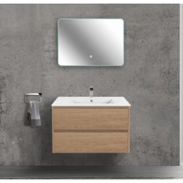 Мебель для ванной Vincea Gio 80 натуральный дуб