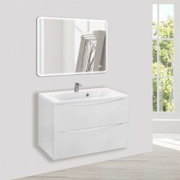Мебель для ванной Vincea Mia MA800 белый глянец