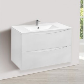 Мебель для ванной Vincea Mia MA750 белый глянец