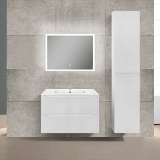 Мебель для ванной Vincea Norma 80 цвет белый глянец