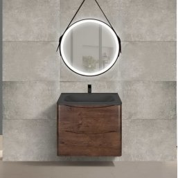 Мебель для ванной Vincea Paola 60 цвет темное дере...