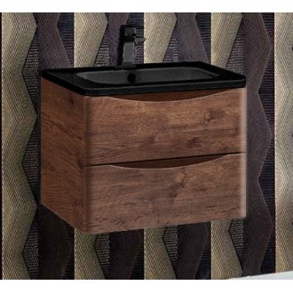 Мебель для ванной Vincea Roberta 60 темный дуб Black