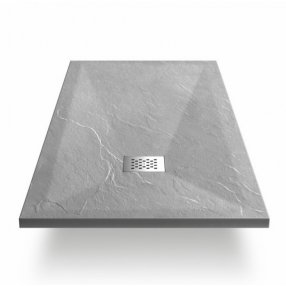 Поддон из искусственного камня Vincea VST-4SR 100x90 серый