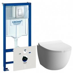 Комплект Grohe Rapid SL 38775001 + Vitra Sento 774...