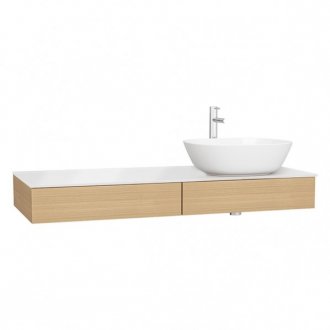 Мебель для ванной Vitra Origin 120 правая дуб