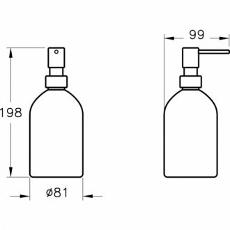 Дозатор для жидкого мыла Vitra Origin A44891