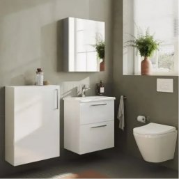 Мебель для ванной Vitra Root 60 белый глянец