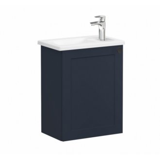 Мебель для ванной Vitra Root Classic 45 левосторонняя темно-синяя