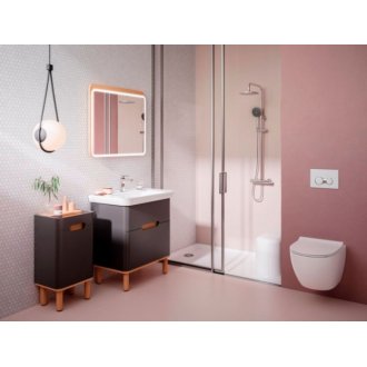 Мебель для ванной Vitra Sento 80 см антрацит