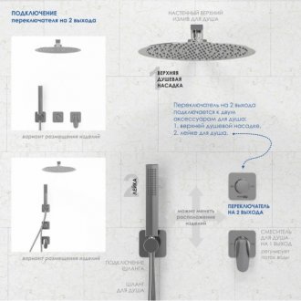 Переключатель потоков WasserKRAFT Asphe A287