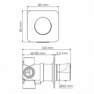 Переключатель потоков WasserKRAFT Asphe A288