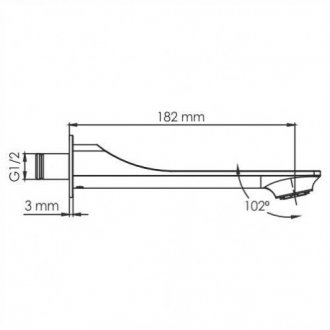 Смеситель для раковины WasserKRAFT Glan A66553