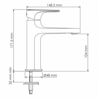 Смеситель для раковины WasserKRAFT Havel 3603