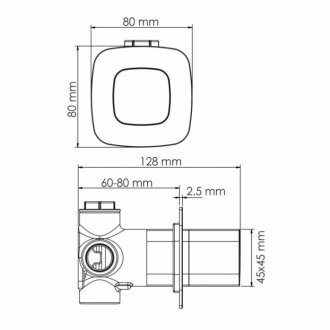 Переключатель потоков WasserKRAFT Nuthe A264