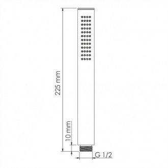 Душевая лейка WasserKRAFT Spree A276