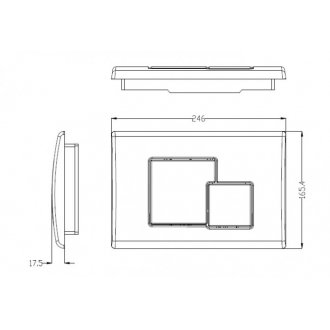 Комплект WeltWasser WW Gelbach 043 GL-BL Marberg 507 SE GL-WT