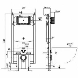 Комплект WeltWasser WW Gelbach 043 MT-WT Amberg 497 ST RD MT-CR