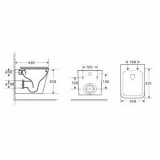 Комплект WeltWasser WW Gelbach 041 MT-GR Marberg 410 RD MT-BL