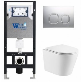 Комплект WeltWasser WW Salzbach 043 GL-WT Amberg 506 RD MT-CR